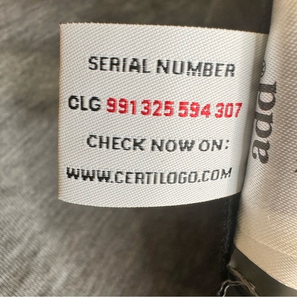 Add Down Cream Wool Hooded Jacket Size 4 Neutral Minimalist - Picture 15 of 16